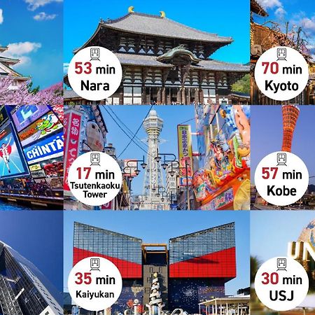 Shinsaibashi-Higashi Crystal Hotel Осака Екстериор снимка
