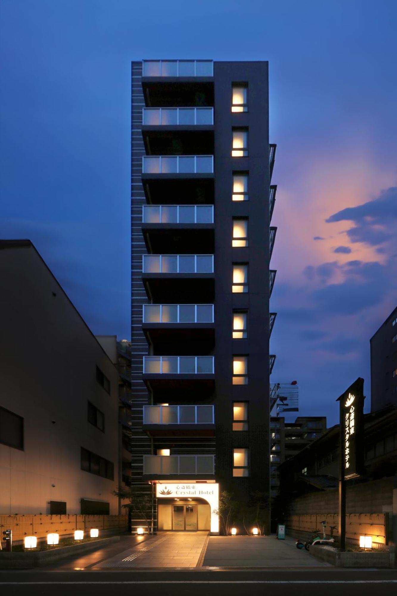 Shinsaibashi-Higashi Crystal Hotel Осака Екстериор снимка